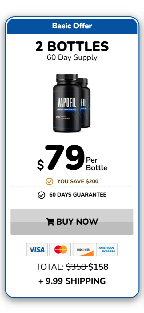 Vapofil™ 2 bottles pricing